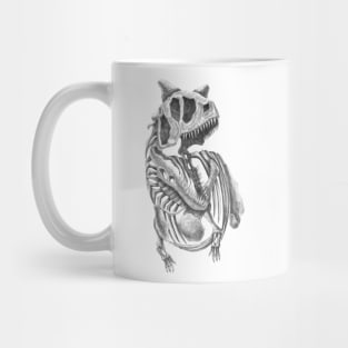 Carnotaurus Skeleton Mug